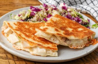 Turkey Quesadilla – Barefeet in the Kitchen