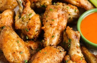 Crispy Baked Chicken Wings