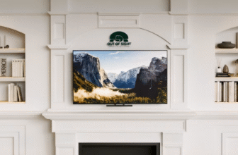 The world’s first flush, recessed drop-down TV mount