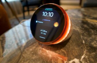 This tabletop sleep device and sunrise alarm clock aims to help you put your phone away before bed