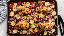 Sheet Pan Chicken & Sausage Dinners