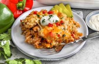 Chicken Fajita Casserole