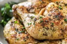 Crispy Baked Chicken Legs