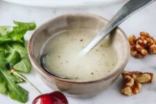 Arugula Salad Dressing (Just 3 Ingredients!)