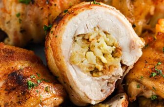 Stuffed Chicken Thighs