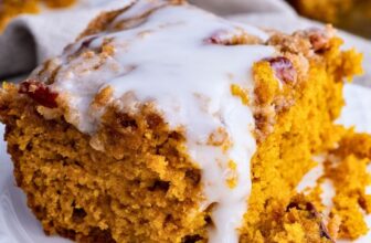 Pumpkin Pecan Coffee Cake – Easy Recipe